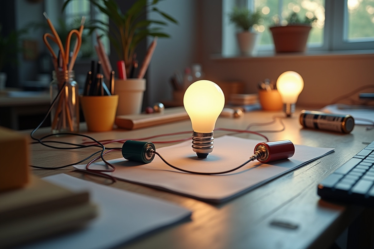 Les 4 éléments indispensables pour réaliser un circuit électrique